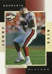 Jerry Rice Football Cards 1998 Panini Score Complete Players Prices