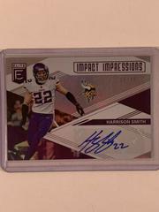 Harrison Smith #II-HS Football Cards 2019 Donruss Elite Impact Impressions Prices