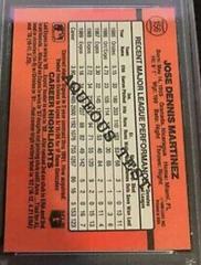 Dennis Martinez #156 Baseball Cards 1990 Donruss Aqueous Test Prices