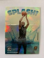 Kevin Durant [Holo] #4 Basketball Cards 2022 Panini Donruss Optic Splash Prices