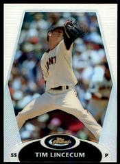 Tim Lincecum #7 Baseball Cards 2008 Finest Prices