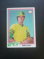 Bob Lacey #29 Baseball Cards 1978 Topps Prices