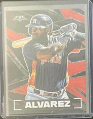 Yordan Alvarez [Onyx] Baseball Cards 2021 Topps Fire Prices