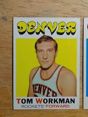Tom Workman Basketball Cards 1971 Topps Prices
