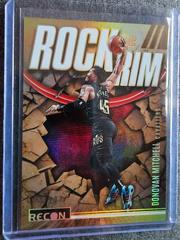 Donovan Mitchell [Gold] #10 Basketball Cards 2023 Panini Recon Rock the Rim Prices