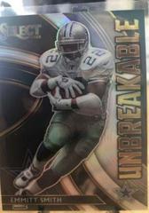 Emmitt Smith [Prizm] #U3 Football Cards 2020 Panini Select Unbreakable Prices