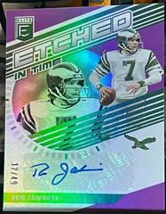 Ron Jaworski [Purple] #ET-RJ Football Cards 2023 Panini Donruss Elite Etched in Time Signatures Prices