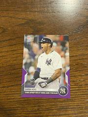 Aaron Hicks [Purple] #400 Baseball Cards 2022 Topps Now Prices