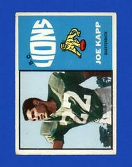 Joe Kapp #3 Football Cards 1964 Topps CFL Prices