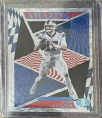 Josh Allen [Red Blue] #A-6 Football Cards 2022 Panini Illusions Amazing Prices