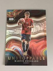 Martin Odegaard #12 Soccer Cards 2022 Panini Select FIFA Unstoppable Prices
