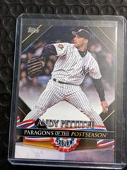 Andy Pettitte [Black] #PP-18 Baseball Cards 2022 Topps Update Paragons of the Postseason Prices