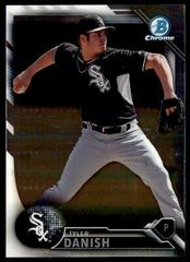 Tyler Danish [Chrome Refractor] #BCP117 Baseball Cards 2016 Bowman Prospects Prices