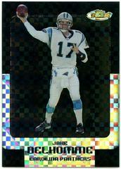 Jake Delhomme [Black Xfractor] #107 Football Cards 2006 Topps Finest Prices