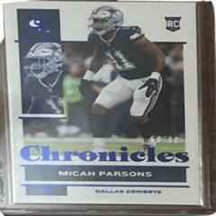Micah Parsons [Blue] #28 Football Cards 2021 Panini Chronicles Prices