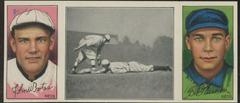 J. Bates, R. Bescher [Nearly Caught] Baseball Cards 1912 T202 Hassan Triple Folder Prices