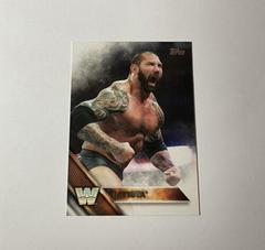 Batista #55 Wrestling Cards 2016 Topps WWE Prices
