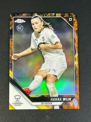 Hanna Wijk [Inferno Refractor] Soccer Cards 2021 Topps Chrome UEFA Women’s Champions League Prices