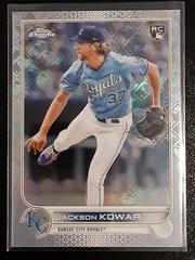 Jackson Kowar #105 Baseball Cards 2022 Topps Chrome Logofractor Prices
