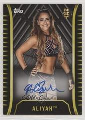 Aliyah [Silver] #A-AY Wrestling Cards 2018 Topps WWE NXT Autographs Prices