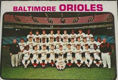 Orioles Team Baseball Cards 1973 O Pee Chee Prices