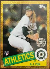 A.J. Puk [Gold Refractor] #85TC-14 Baseball Cards 2020 Topps Chrome 1985 Prices