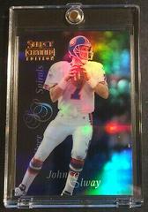 John Elway [Mirror Blue] #121 Football Cards 1996 Select Certified Prices