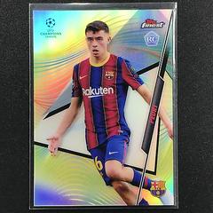 Pedri [Refractor] Soccer Cards 2020 Topps Finest UEFA Champions League Prices