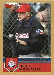 Buck Showalter Baseball Cards 2003 Topps Traded Prices