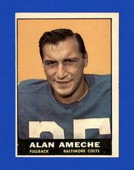 Alan Ameche Football Cards 1961 Topps Prices