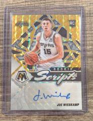 Joe Wieskamp [Gold] #RS-JOE Basketball Cards 2021 Panini Mosaic Rookie Scripts Autographs Prices