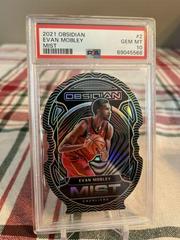 Evan Mobley #2 Basketball Cards 2021 Panini Obsidian Mist Prices