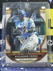 Salvador Perez [Orange] Baseball Cards 2023 Topps Tribute Prices