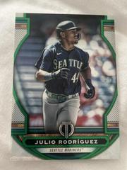 Julio Rodriguez [Green] Baseball Cards 2023 Topps Tribute Prices