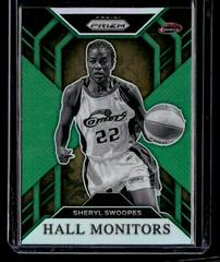 Sheryl Swoopes [Green] #3 Basketball Cards 2023 Panini Prizm WNBA Hall Monitors Prices