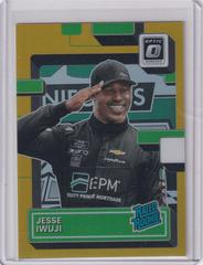 Jesse Iwuji [Gold] #13 Racing Cards 2023 Panini Donruss NASCAR Optic Prices