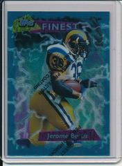 Jerome Bettis [w/ Coating] #179 Football Cards 1995 Topps Finest Boosters Prices