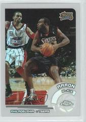 Aaron McKie [White Refractor] #59 Basketball Cards 2002 Topps Chrome Prices