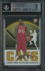 LeBron James [Gold Refractor] #101 Basketball Cards 2003 Topps Pristine Prices
