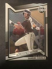 Samuel Zavala Baseball Cards 2022 Panini Elite Extra Edition Prices