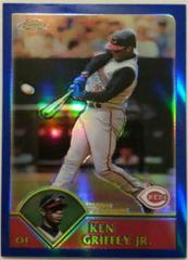 Ken Griffey Jr. [Refractor] #239 Baseball Cards 2003 Topps Chrome Prices