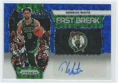 Derrick White [Blue] #23 Basketball Cards 2023 Panini Prizm Fast Break Autograph Prices