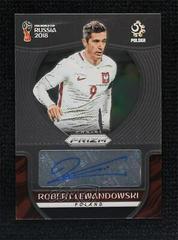 Robert Lewandowski Soccer Cards 2018 Panini Prizm World Cup Signatures Prices