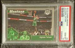 Jayson Tatum #6 Basketball Cards 2019 Panini Mosaic Montage Prices