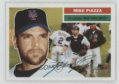 Mike Piazza #350 Baseball Cards 2005 Topps Heritage Prices