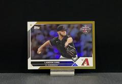 Landon Sims [Gold] #PD-100 Baseball Cards 2023 Topps Pro Debut Prices