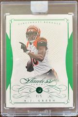 A.J. Green [Emerald] #74 Football Cards 2015 Panini Flawless Prices