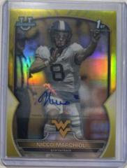 Nicco Marchiol [Autograph Yellow] Football Cards 2022 Bowman Chrome University Prices