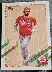 Jesse Winker [Metallic] #HW44 Baseball Cards 2021 Topps Holiday Mega Box Prices