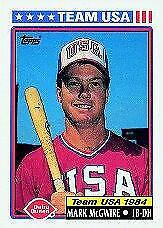 Mark McGwire Baseball Cards 1992 Topps Dairy Queen Team USA Prices